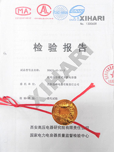 Report-of-the-national-power-capacitor-quality-supervision-and-inspection-center-of-the-low-voltage-capacitor-in-2013